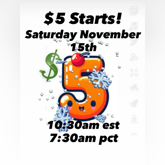 LIVE SATURDAY 11/15 at 10:30am est | 7:30am pct | Throw on a ♥️ To BE NOTIFIED - Picture 3 of 6